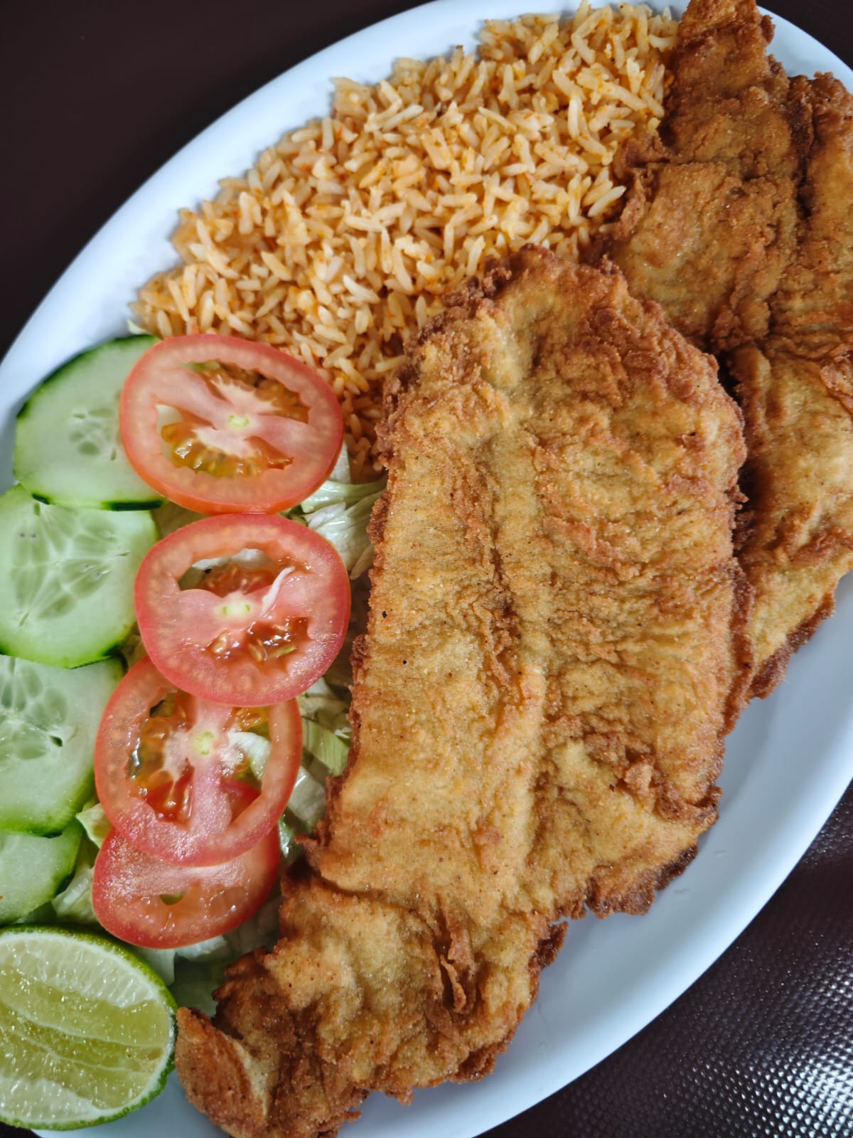 Filete de pescado empanizado